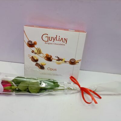 Chocolate and Rose Flower