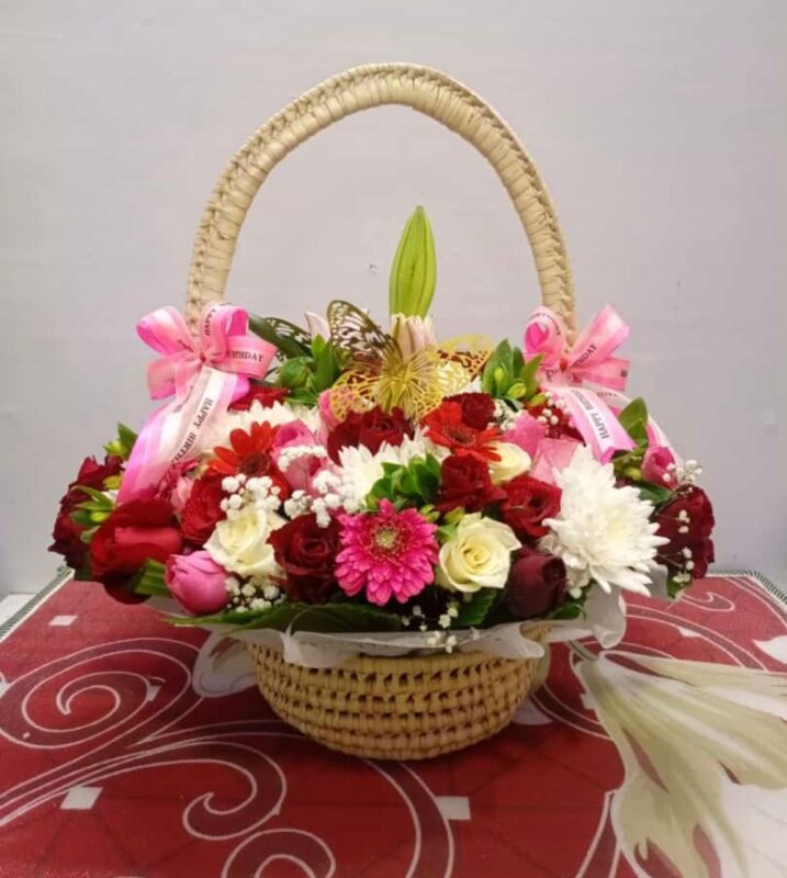 flower baskets