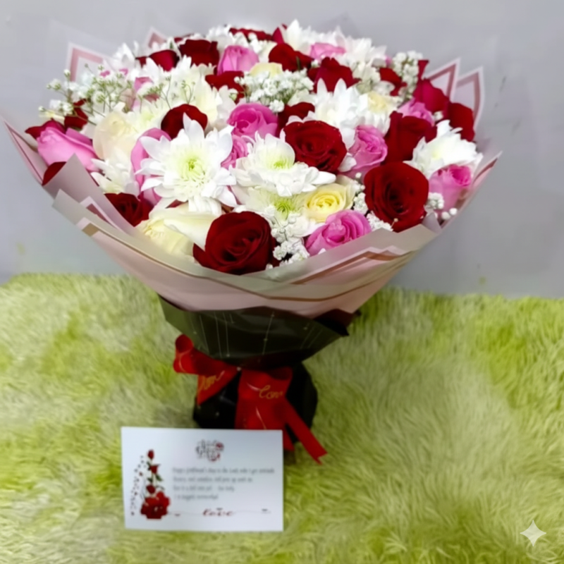 MIXED FLOWER BOUQUET